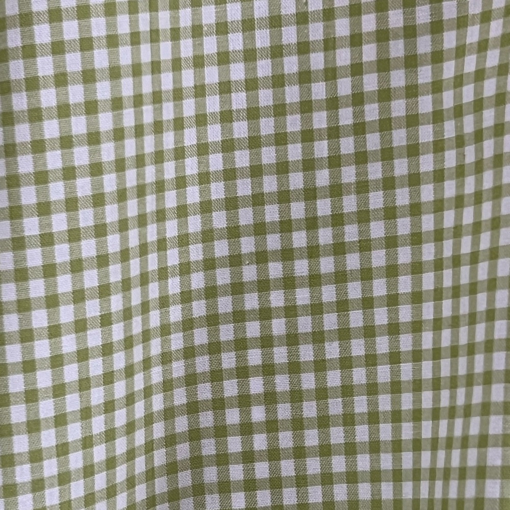 Chaps Light Green Checked Blouse Size 3X NWT - Picture 4 of 9